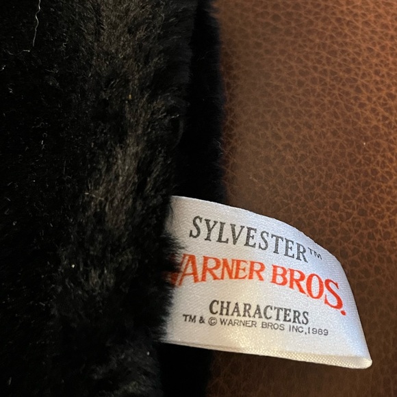 Vtg Warner Bros Sylvester Cat Looney Tunes Plush Hand Puppet Mighty Star 1989 - Picture 6 of 6